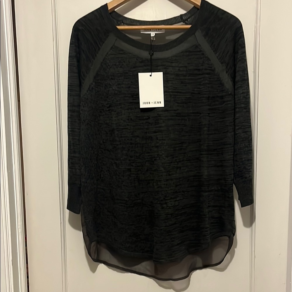 John + Jenn Women's  light sweater